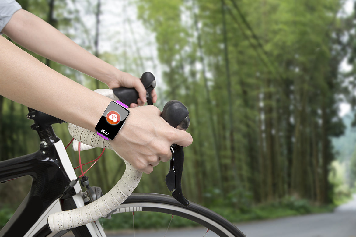 Heart rate sensor smart watch